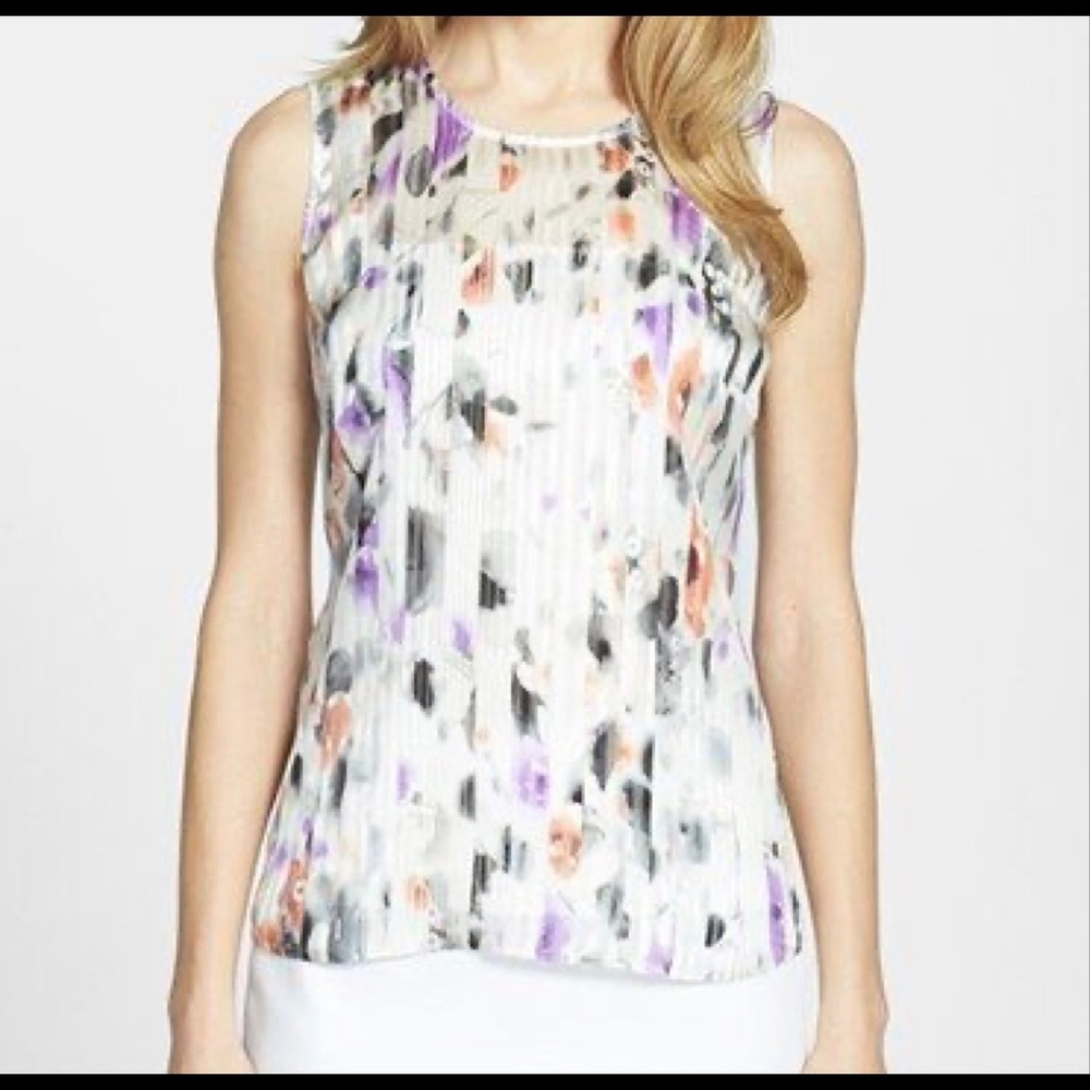 Boss silk top